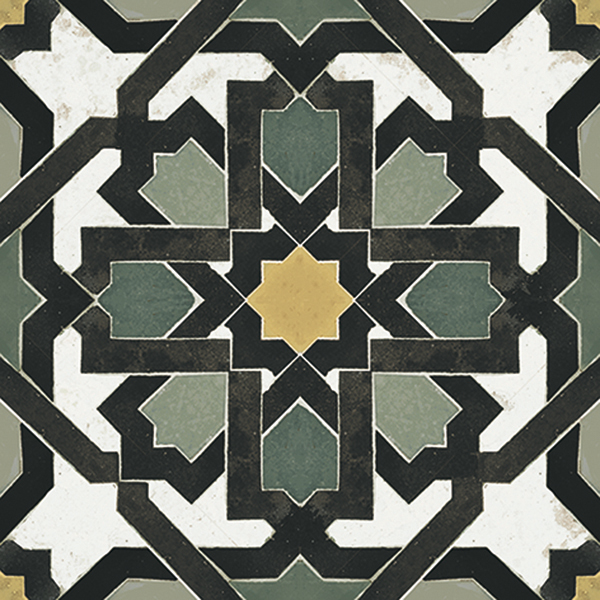 Floor Tiles New Vintage Decoro 15 Natural 8" x 8"