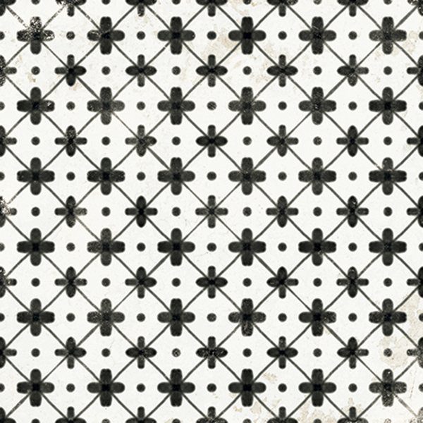 Floor Tiles New Vintage Decoro 6 Natural 8" x 8"