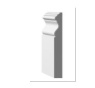 Baseboard Colonial MDF - 5/8" (15.9 mm) x 7-1/4" x 12'