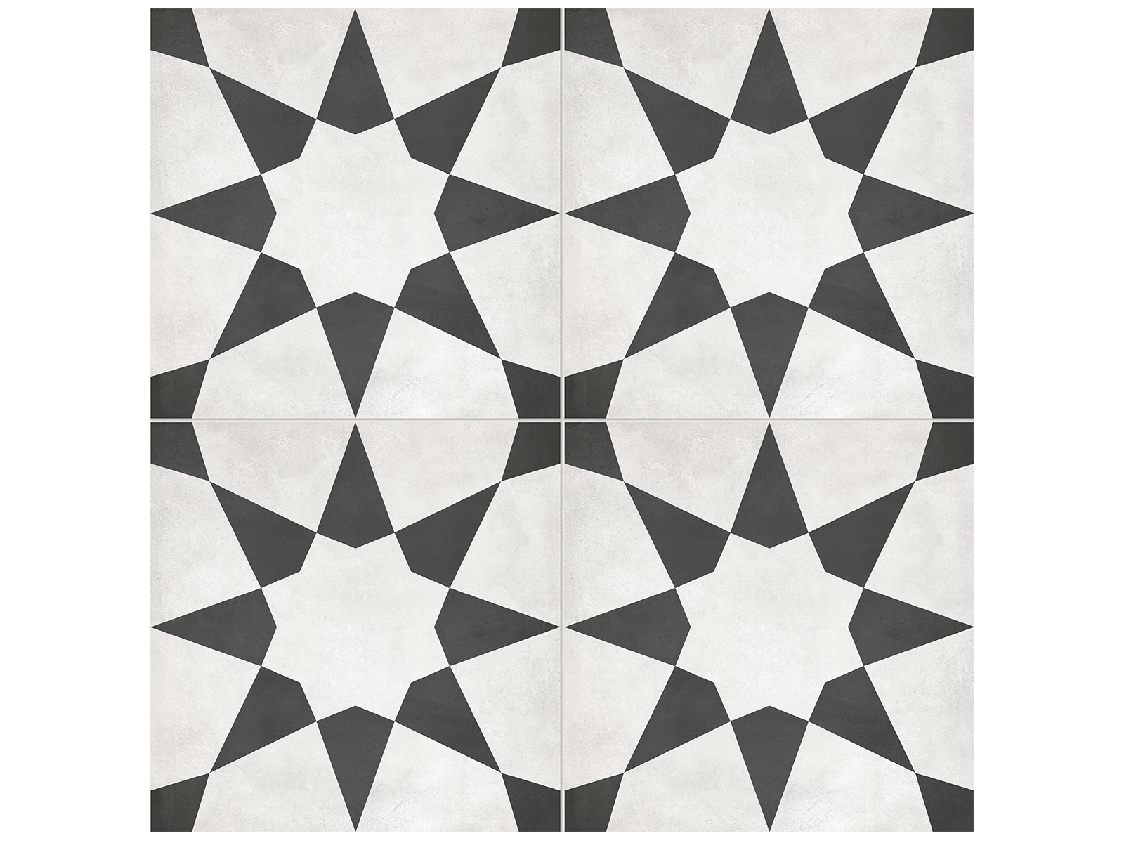 Plancher de céramique Form Monochrome Stellar Mat 7-3/4" x 7-3/4"