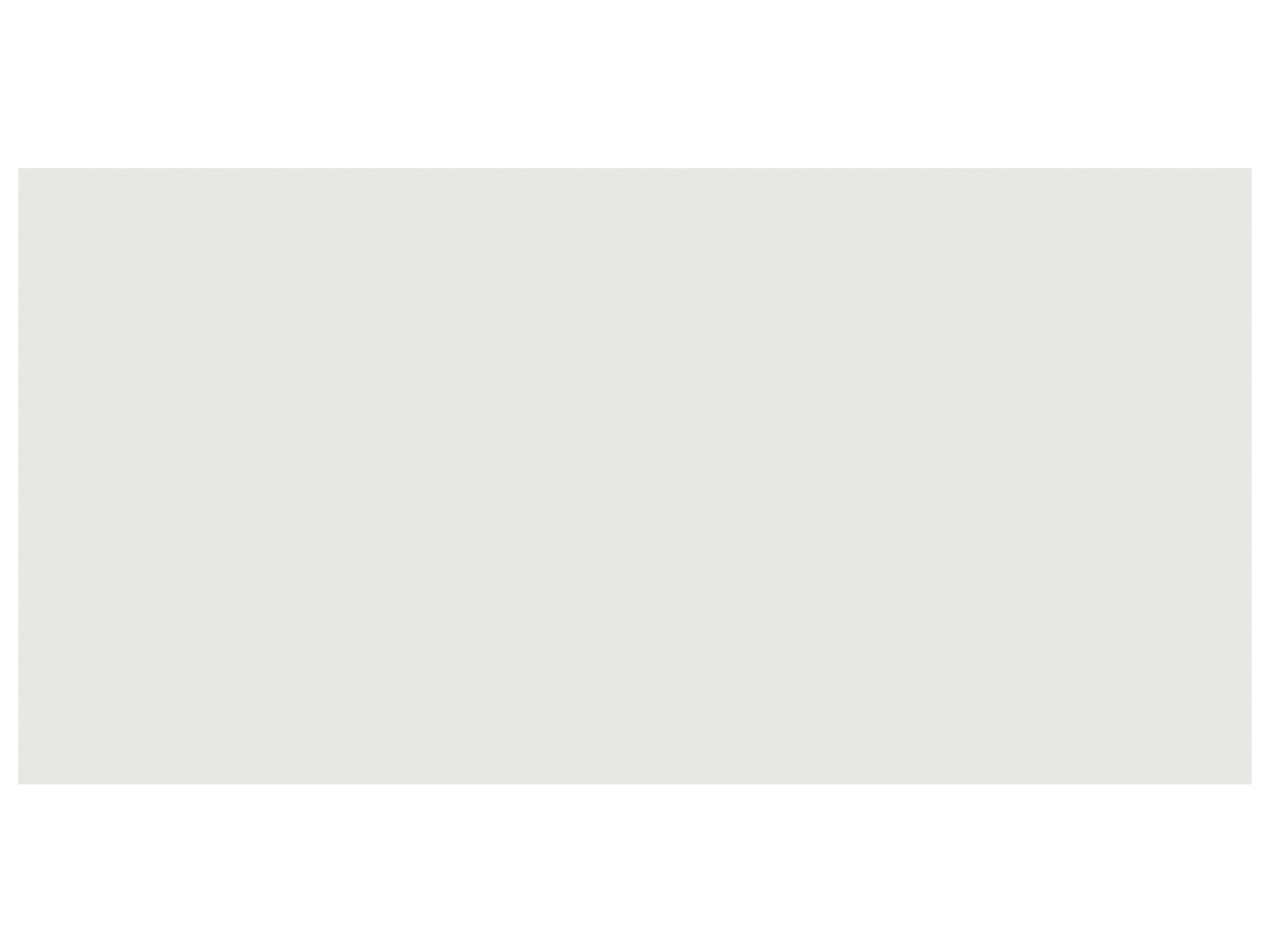 Plancher de céramique Prima True White Mat 12" x 24"