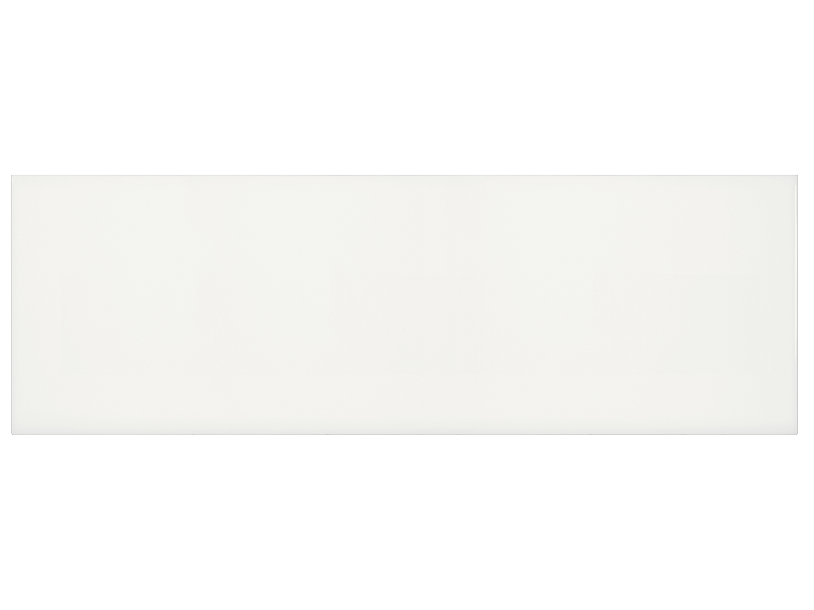 Céramique murale Soho Canvas White Lustré 7-3/4" x 24"