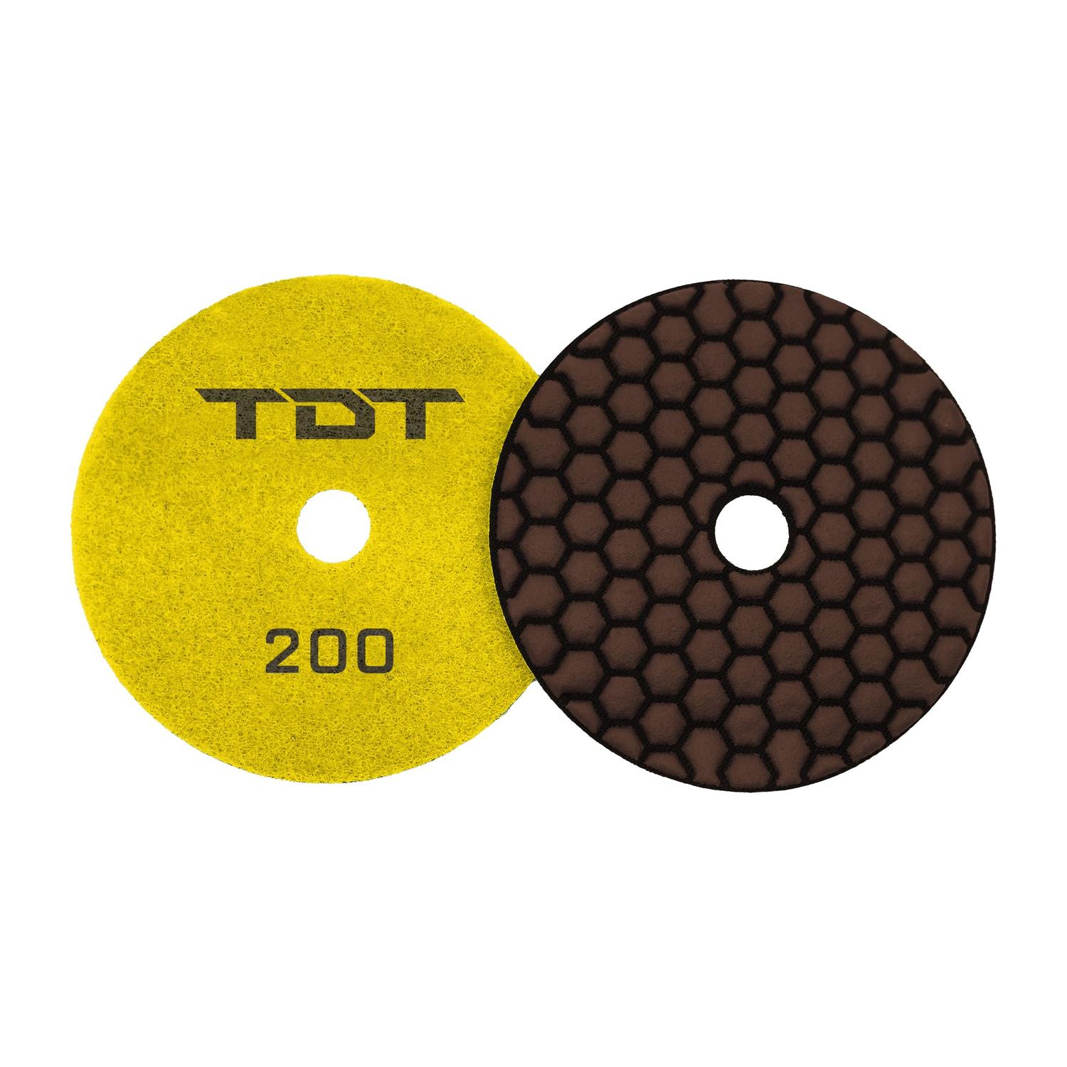 Titan Wet/Dry Polishing Pad 200 Grit - 4"