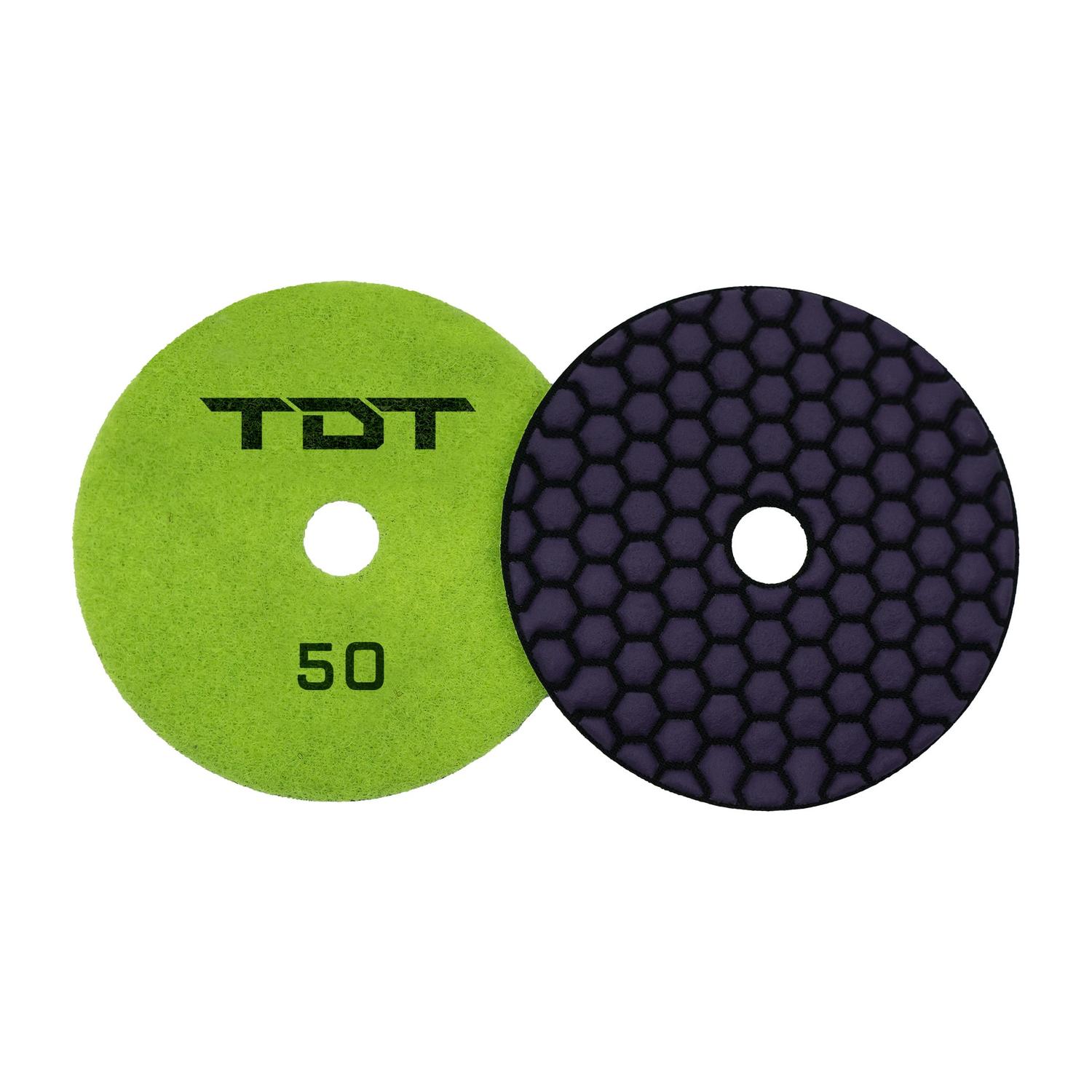 Titan Wet/Dry Polishing Pad 50 Grit - 4"