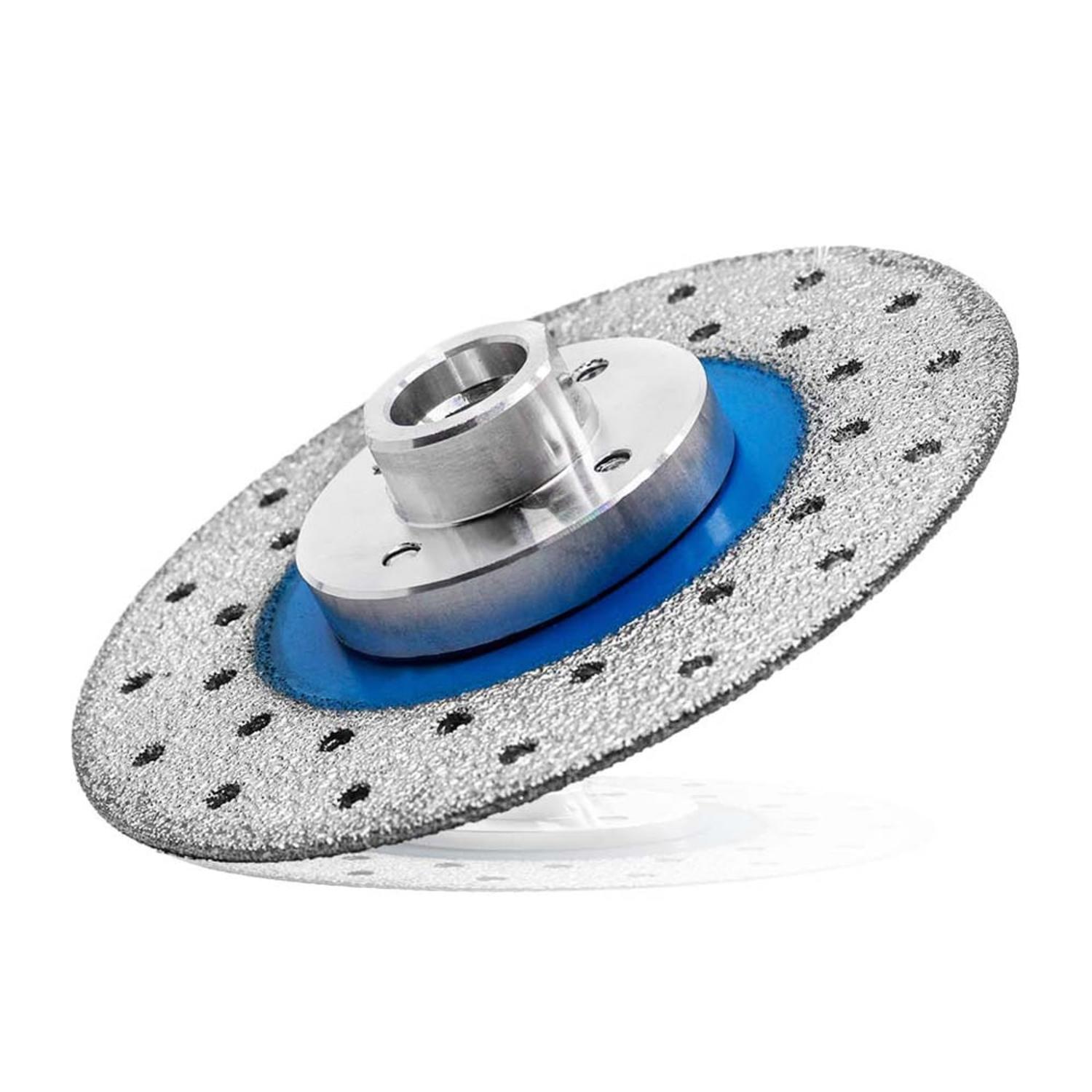 Disque de meulage pour céramique à double face à grain medium pour le carrelage et le travail de la pierre naturelle 4-1/2"