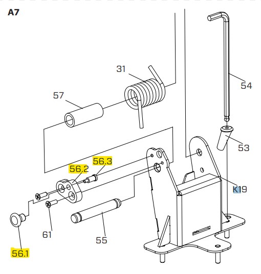 Shaft Retainer Plate Assembly for Masonry Saw