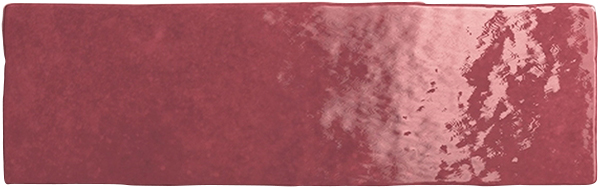 Tuiles murales Artisan Burgundy Lustré 2-1/2" x 8" (10.56 pi²/boîte)