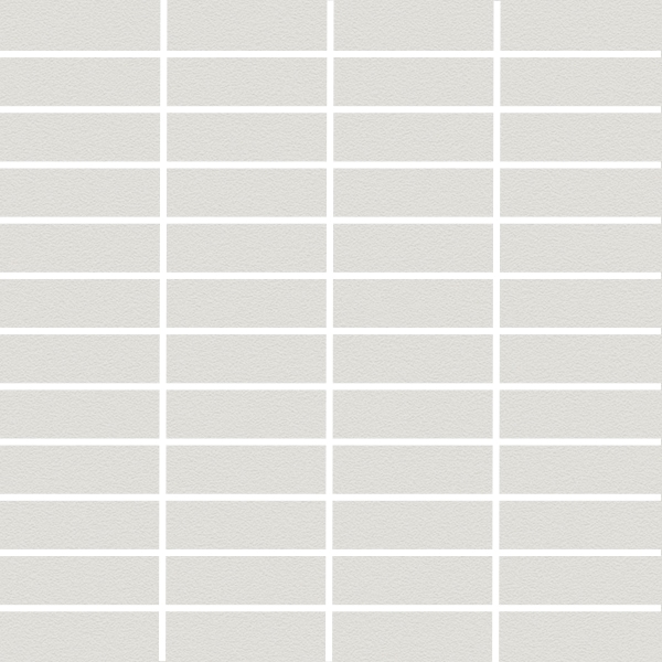Mosaic Plain Techno Special White Rectangle Matte 12" x 12"