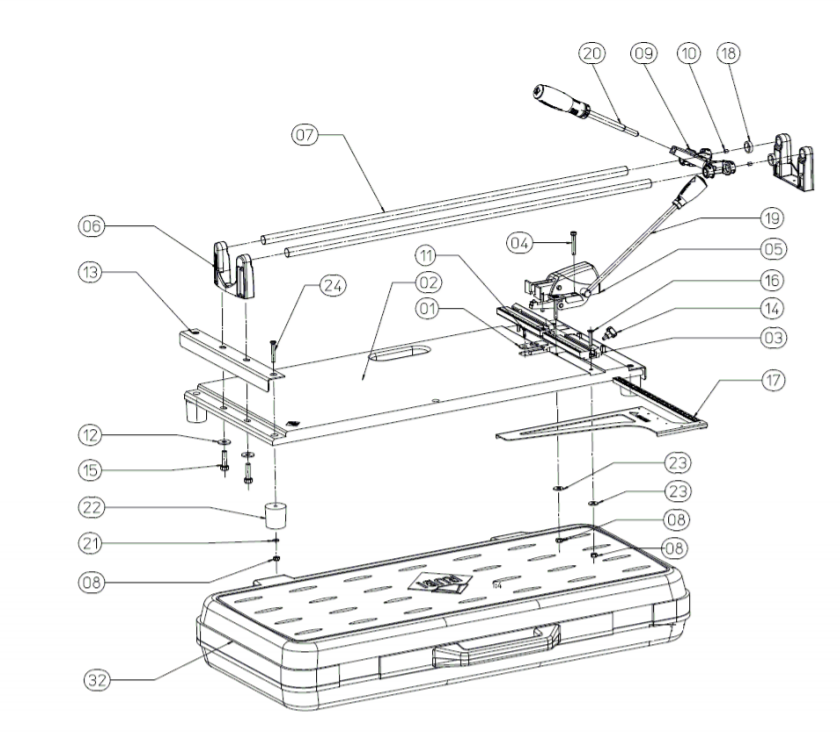 Carrier for TF Meister