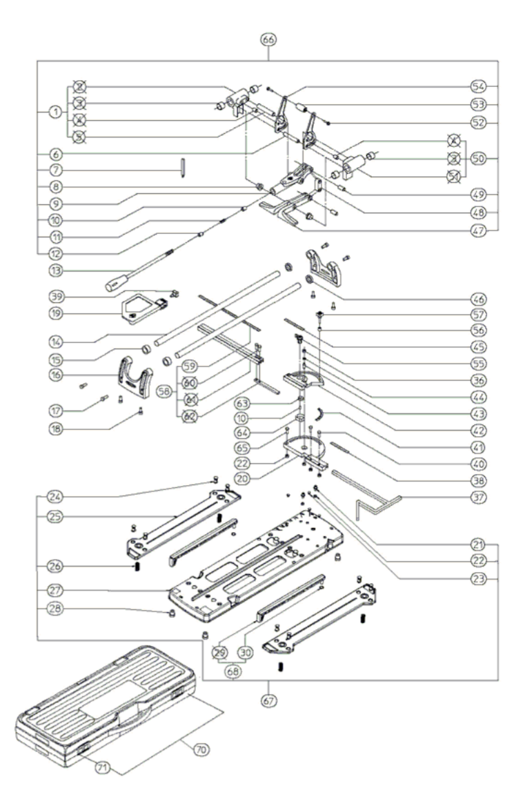 Serrated Ring Washer for TR-600