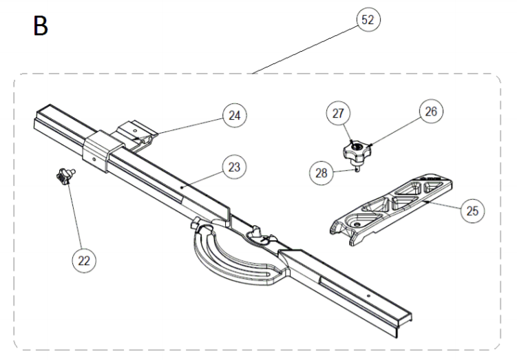 Lateral Top Guide for TR-Magnet