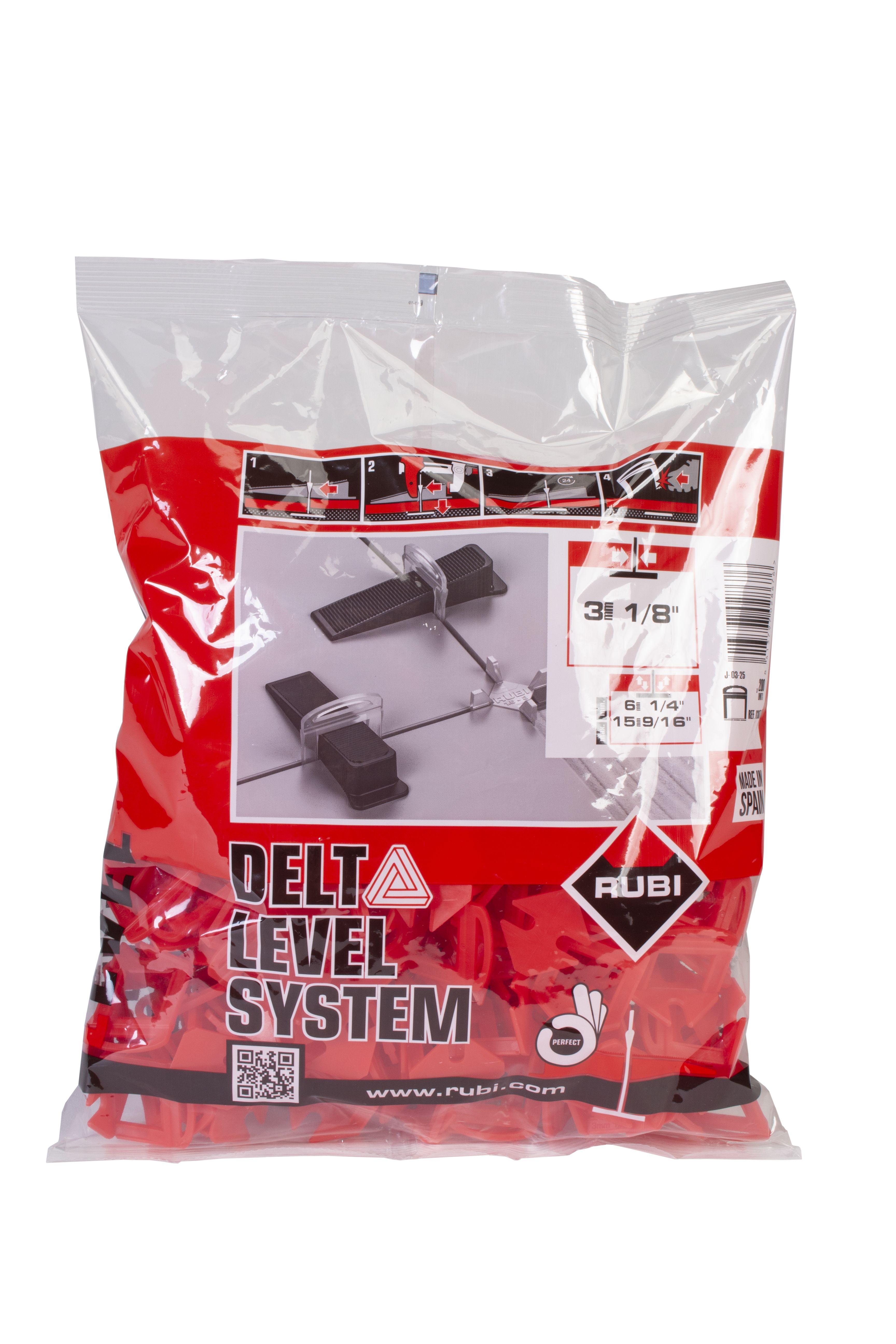 Strip for Delta Leveling System 3 mm / 6-15 mm (Pack of 200)