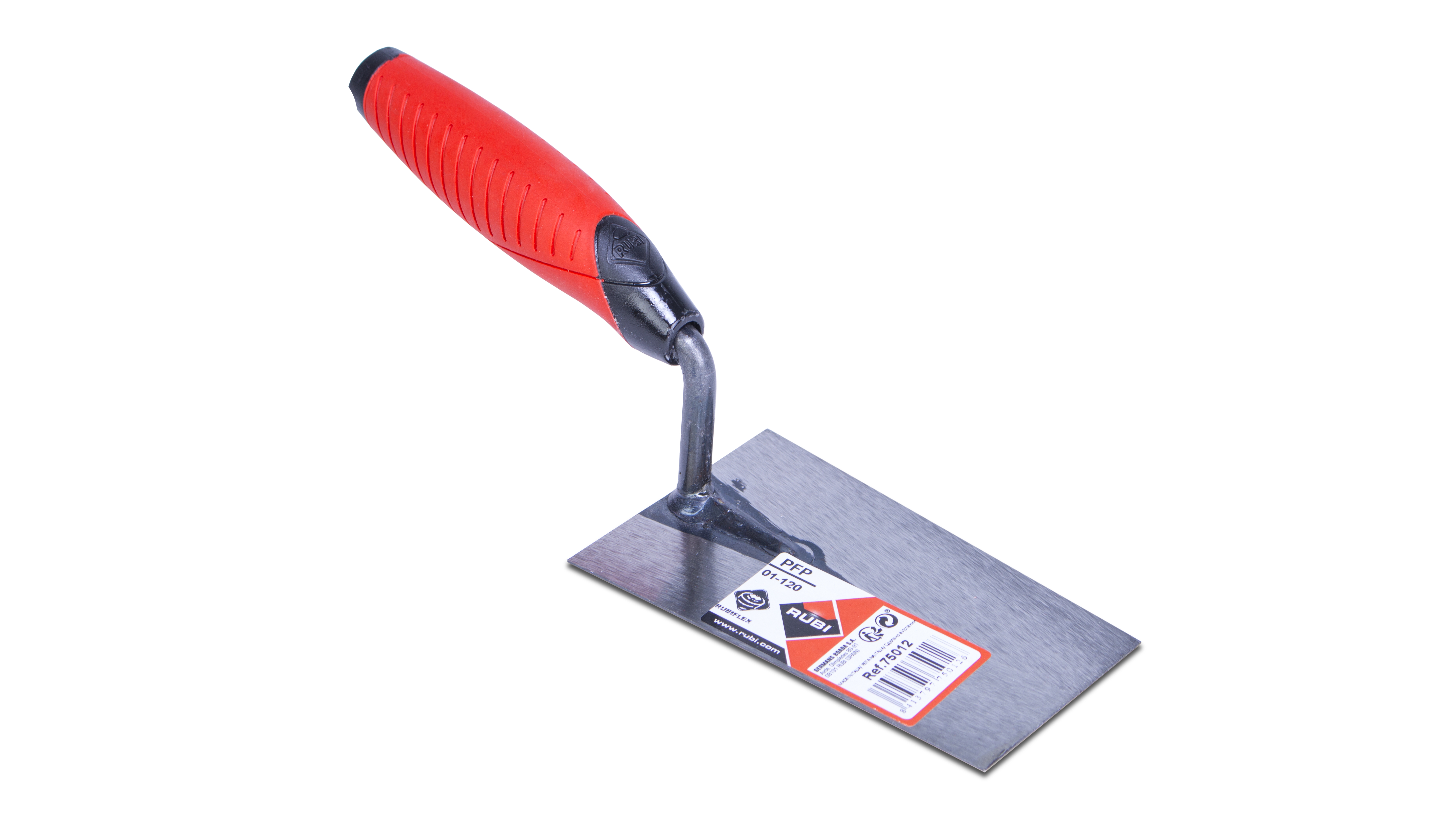 Truelle à brique PFP01 RubiFlex avec poignée bi-matériel 2-7/8" x 4-3/4"