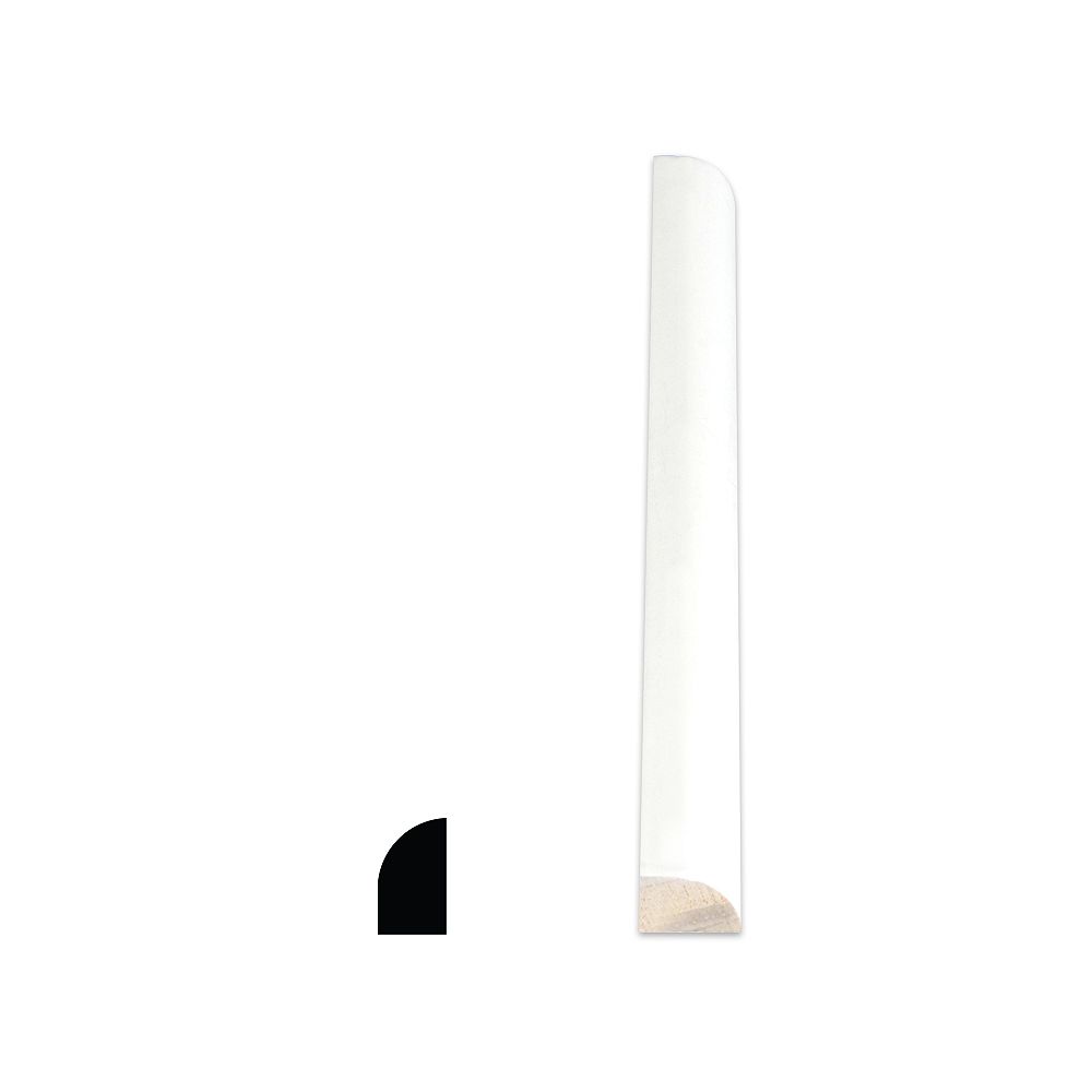 Primed Finger Jointed Pine Base Shoe 7/16" x 11/16". x 8'