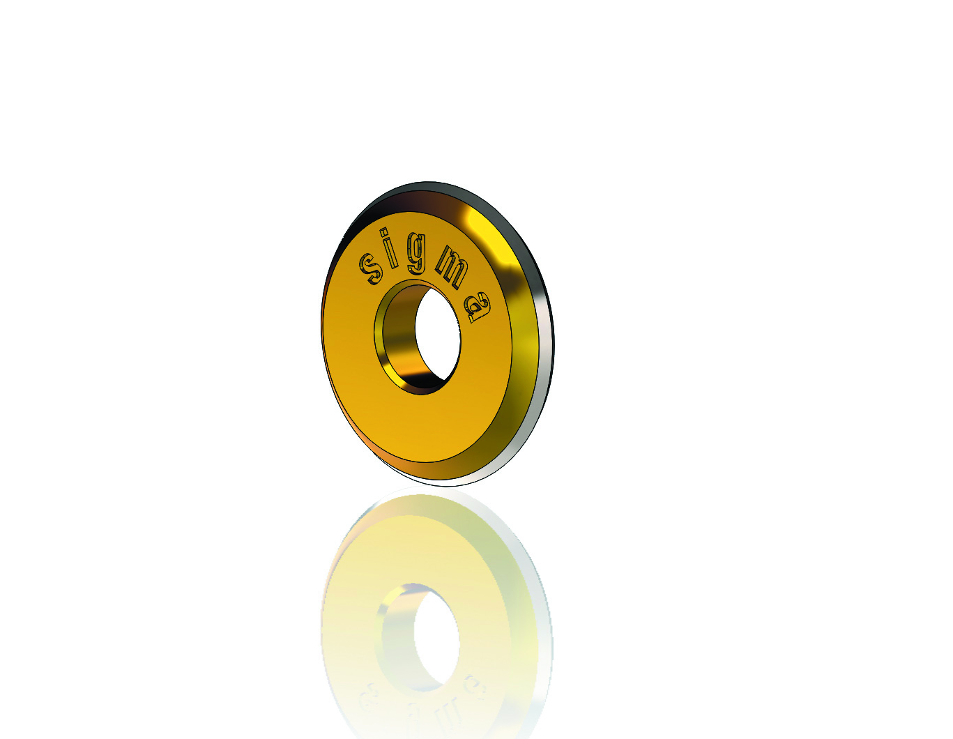 Titanium Spare Scoring Wheel Tecnica - Diameter 15mm