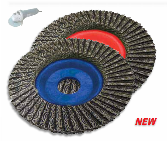 Lamellar Grinding Wheel 60 Grit - Diameter 115 mm / Hole 22.2 mm