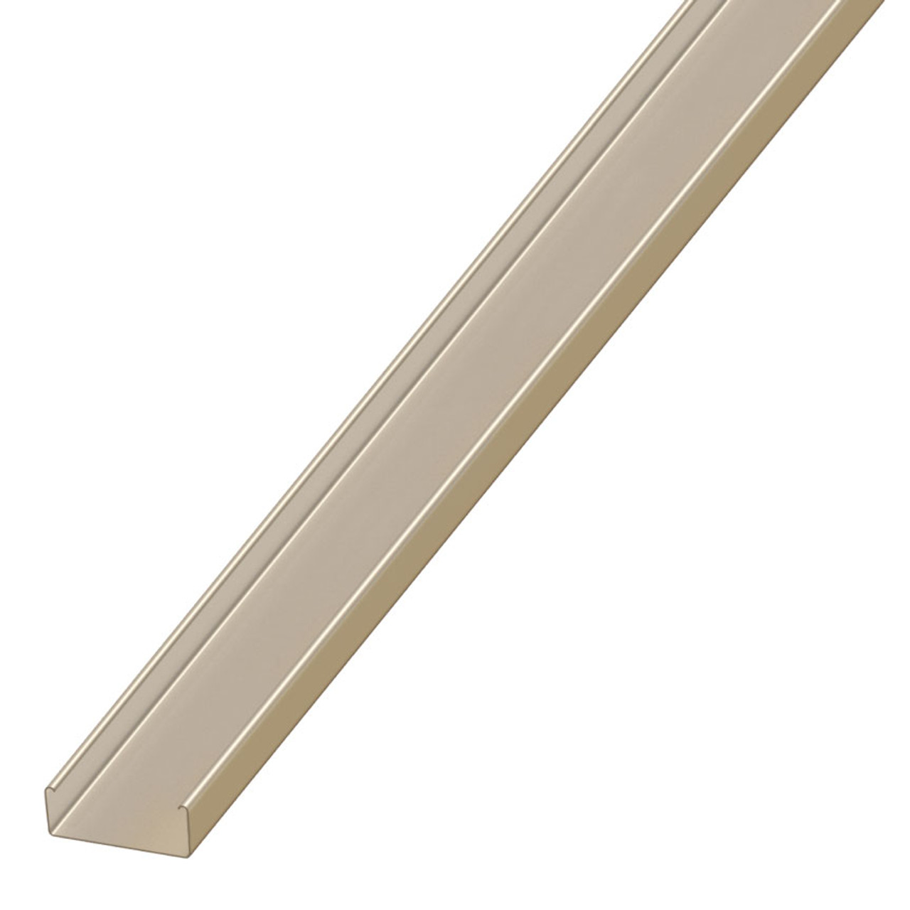 Slim Track Cold Roll Steel for Slim Trim and Slim Cap 3/16" (4.6 mm) x 9/16" x 94" (Pack of 40)
