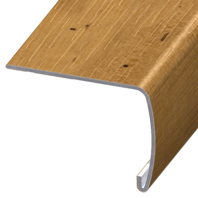 Stair Nose VersaEdge Extra Tall Aluminum #103057 Reclaimed Maple 1-1/2" (38.1 mm) x 2" x 94"