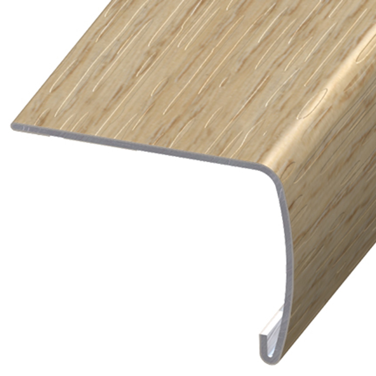 Nez de marche VersaEdge Extra Tall Aluminium #107284 Washed Butternut 1-1/2" (38.1 mm) x 2" x 94"