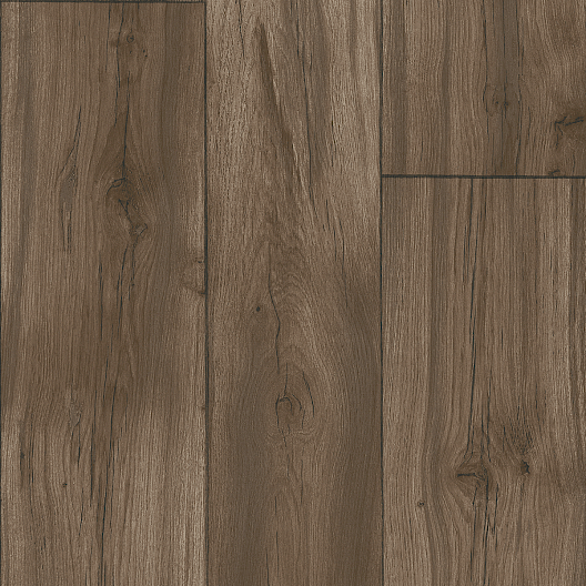 Vinyl Sheet CustomPro Longwood Cocoa 12' - 1.3 mm (Sold in Sqyd)
