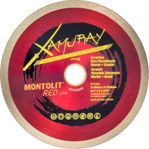 Xamuray Diamond Wet-Only Blade 8"