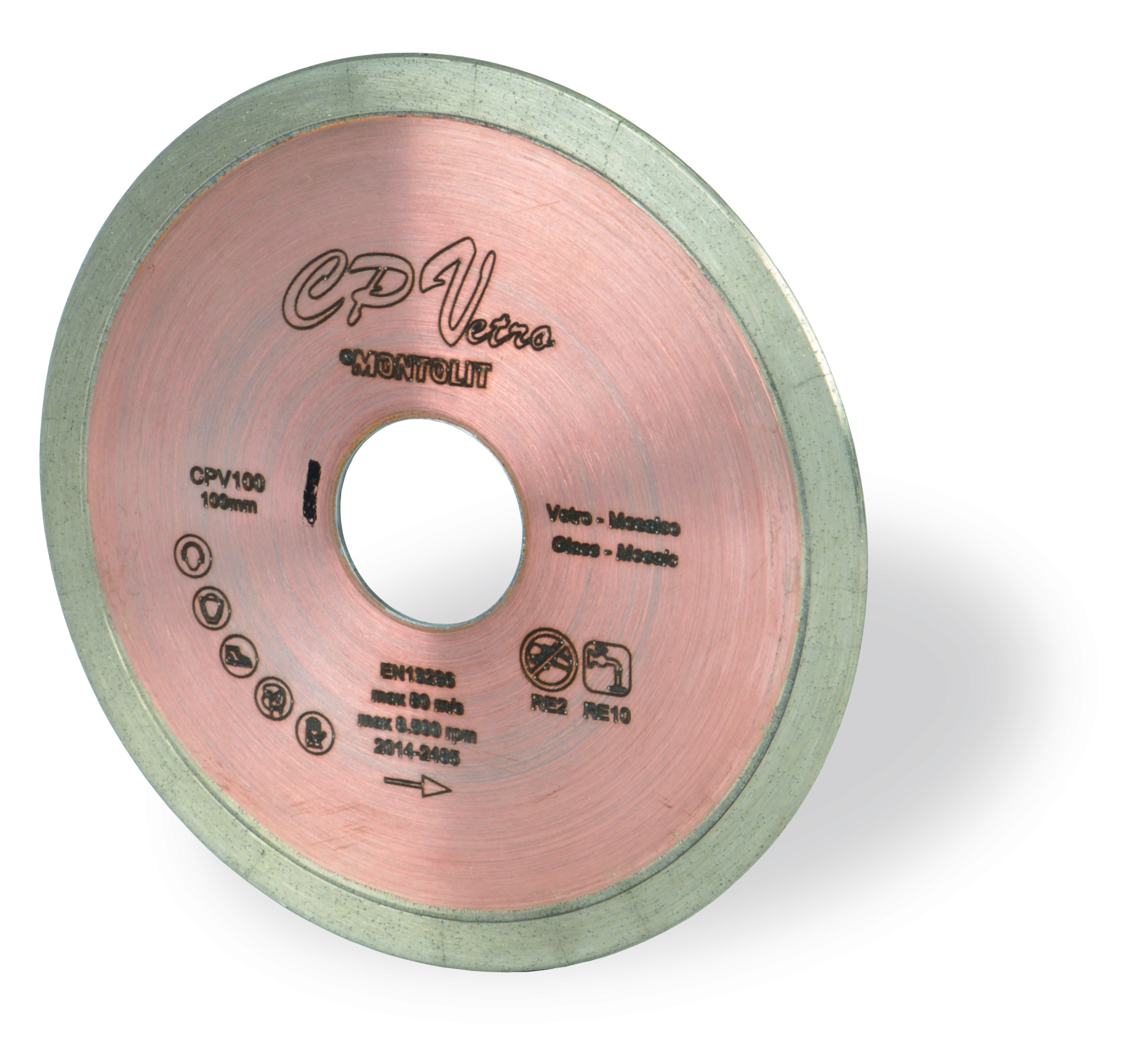 CPV Diamond Wet-Only Blade for Glass 4"