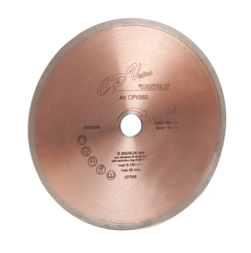 CPV Diamond Wet-Only Blade for Glass 10"