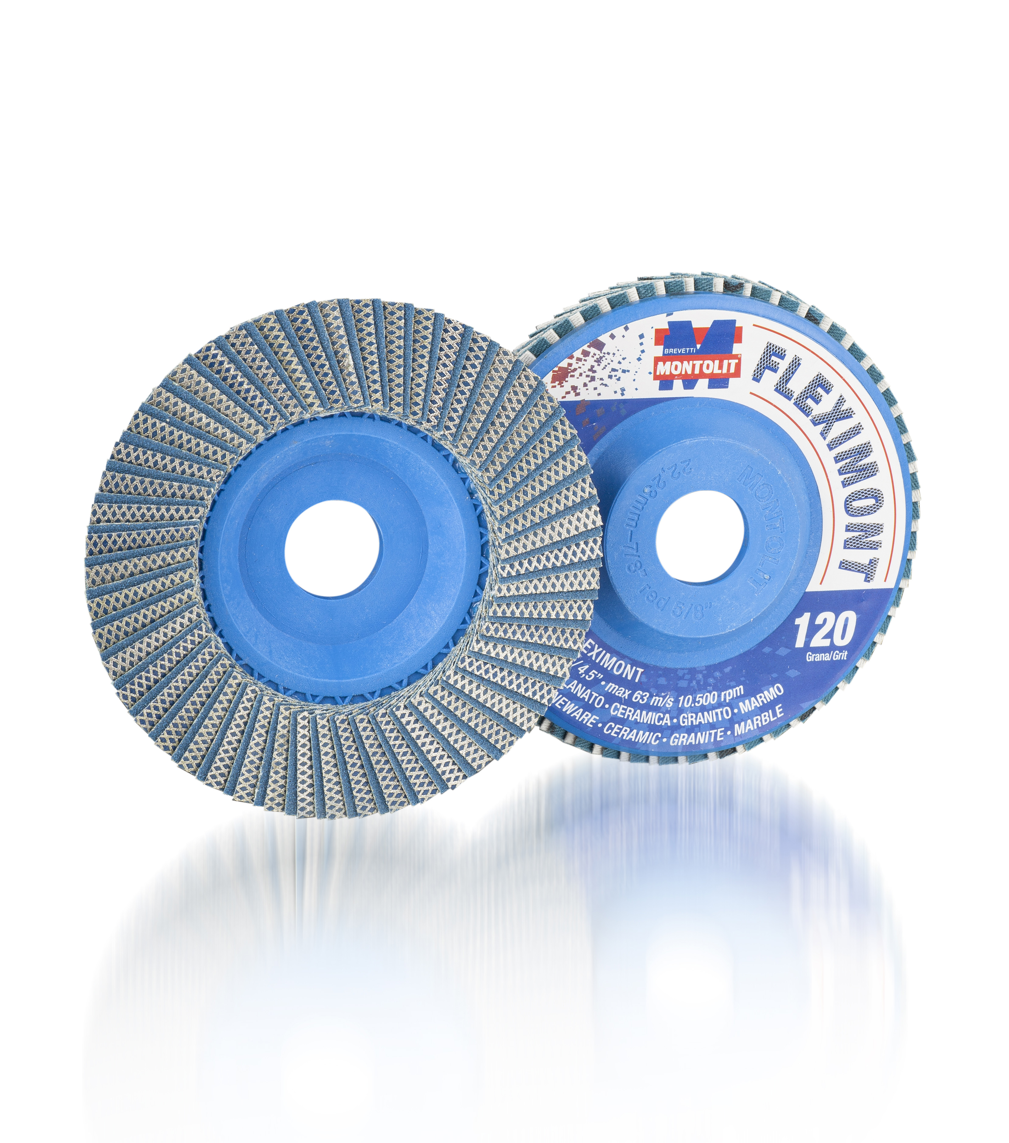 Fleximont Lamellar Diamond Grinding Wheel, Medium Grit 4 1/2"