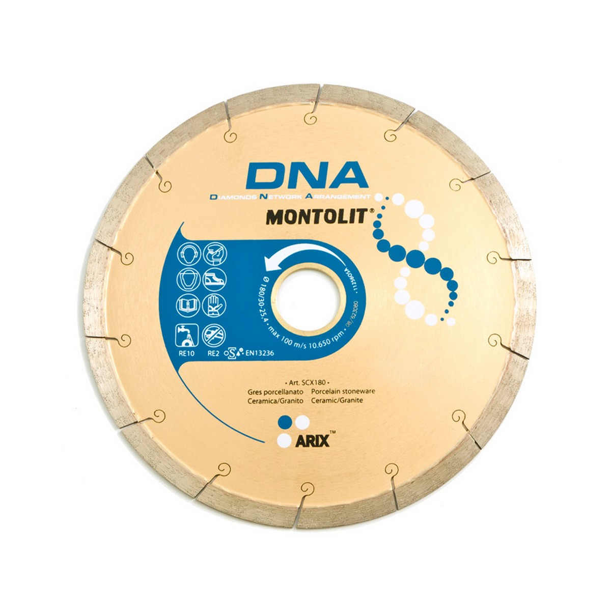 DNA Diamond Wet-Only Blade 7"