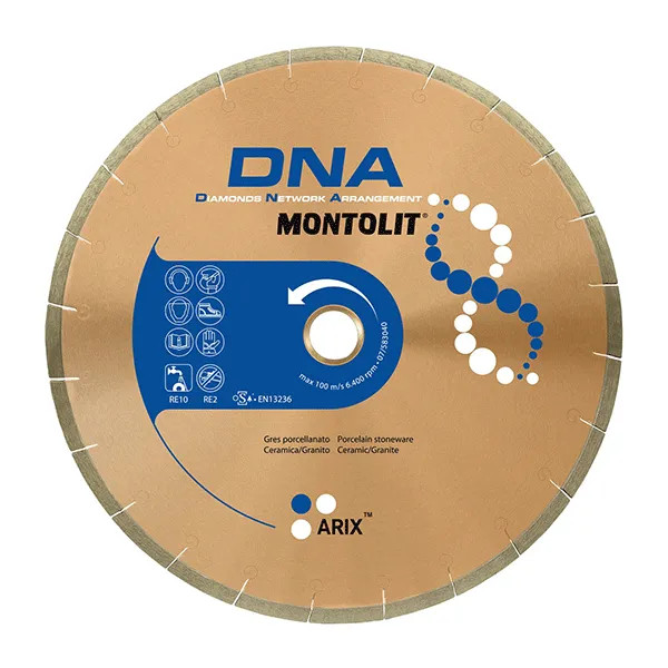 DNA Lame diamantée pour coupe à l'eau 8"