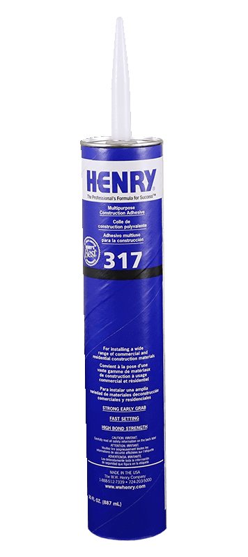 317 Multipurpose Construction Adhesive - 30 oz 