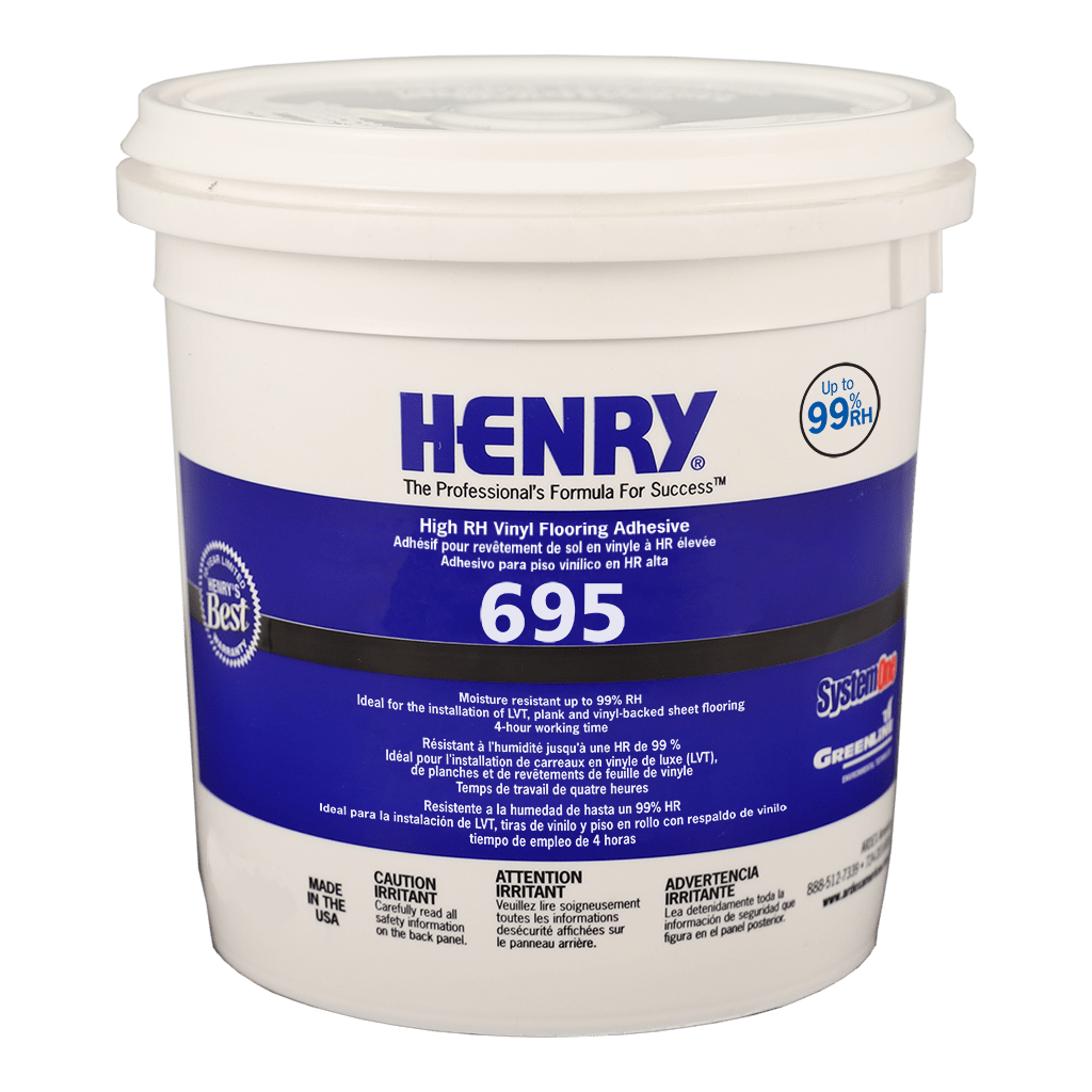 695 High RH Vinyl Flooring Adhesive - 946 mL 