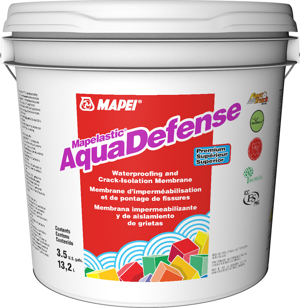 AquaDefense Membrane d'imperméabilisation anti-fissures de qualité supérieure - 13.2 L