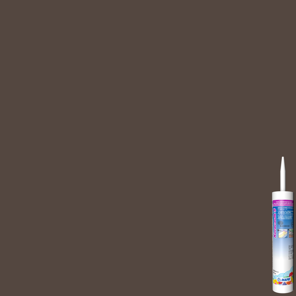 Keracaulk S Sanded Siliconized Acrylic Caulk - #07 Chocolate - 311 mL
