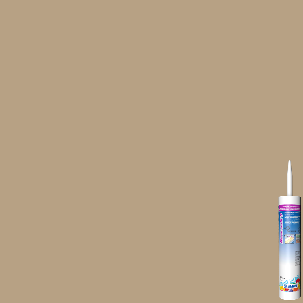 Keracaulk S Sanded Siliconized Acrylic Caulk - #44 Pale Umber - 311 mL