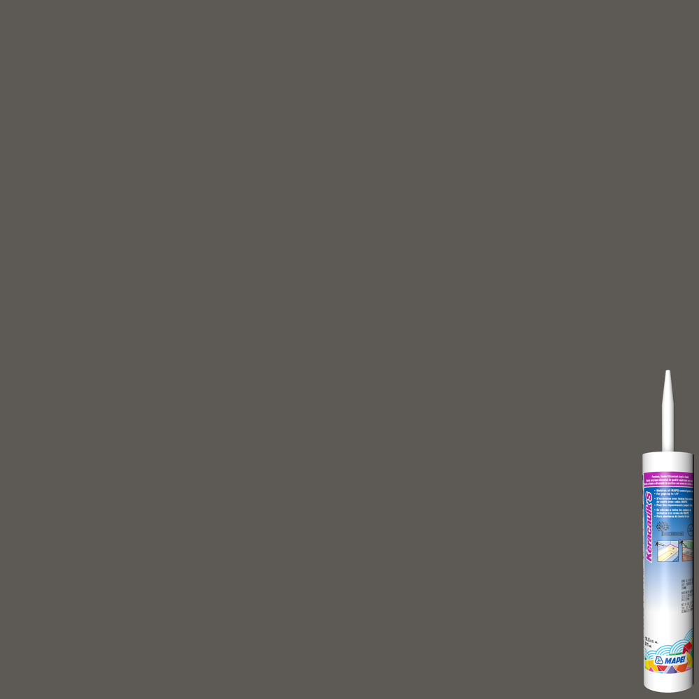 Keracaulk S Sanded Siliconized Acrylic Caulk - #47 Charcoal - 311 mL