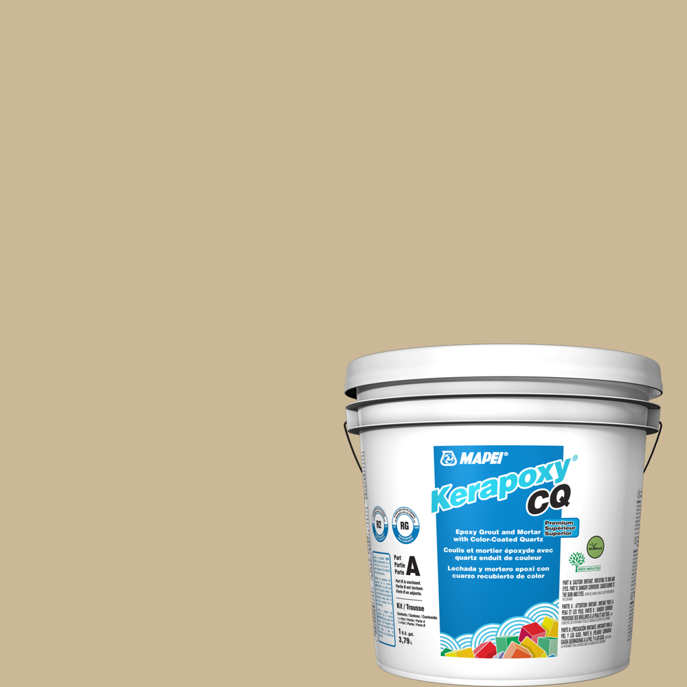Kerapoxy CQ Premium Epoxy Grout with Color-Coated Quartz - #06 Harvest - 3.79 L