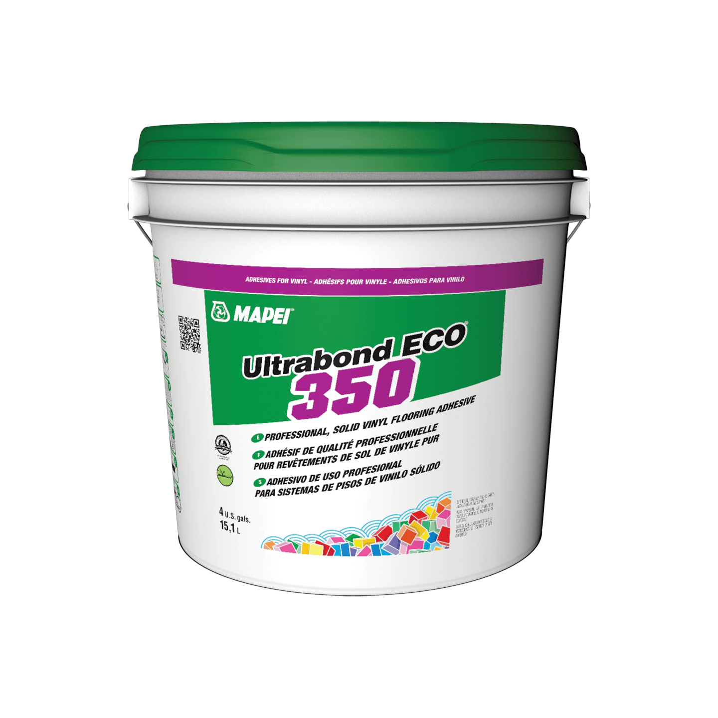 Ultrabond ECO 350 Professional Solid Vinyl Flooring Adhesive 15.1 L