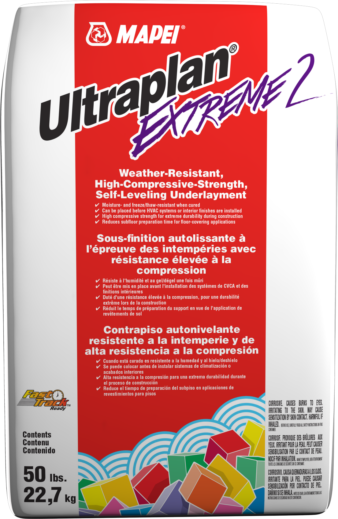 Ultraplan Extreme 2 Weather-Resistant Self-Leveling Underlayment - 50 lb
