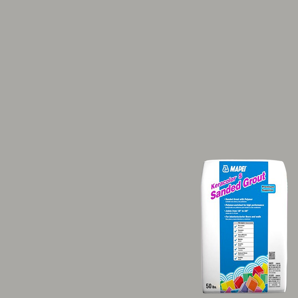 27 Silver Keracolor Sanded Grout 27 Silver Keracolor Sanded Grout