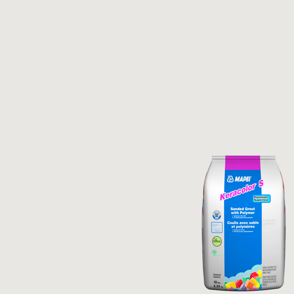 MAPEI Keracolor S 25-lb Avalanche Sanded Grout MAPEI Keracolor S 25-lb Avalanche Sanded Grout