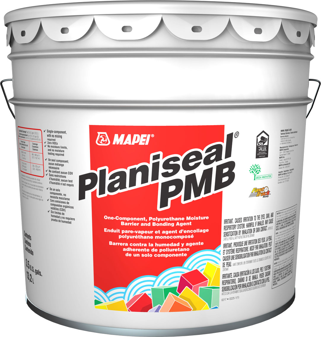 Enduit pare-vapeur & agent d'encollage polyuréthane monocomposé seau 13.2 L