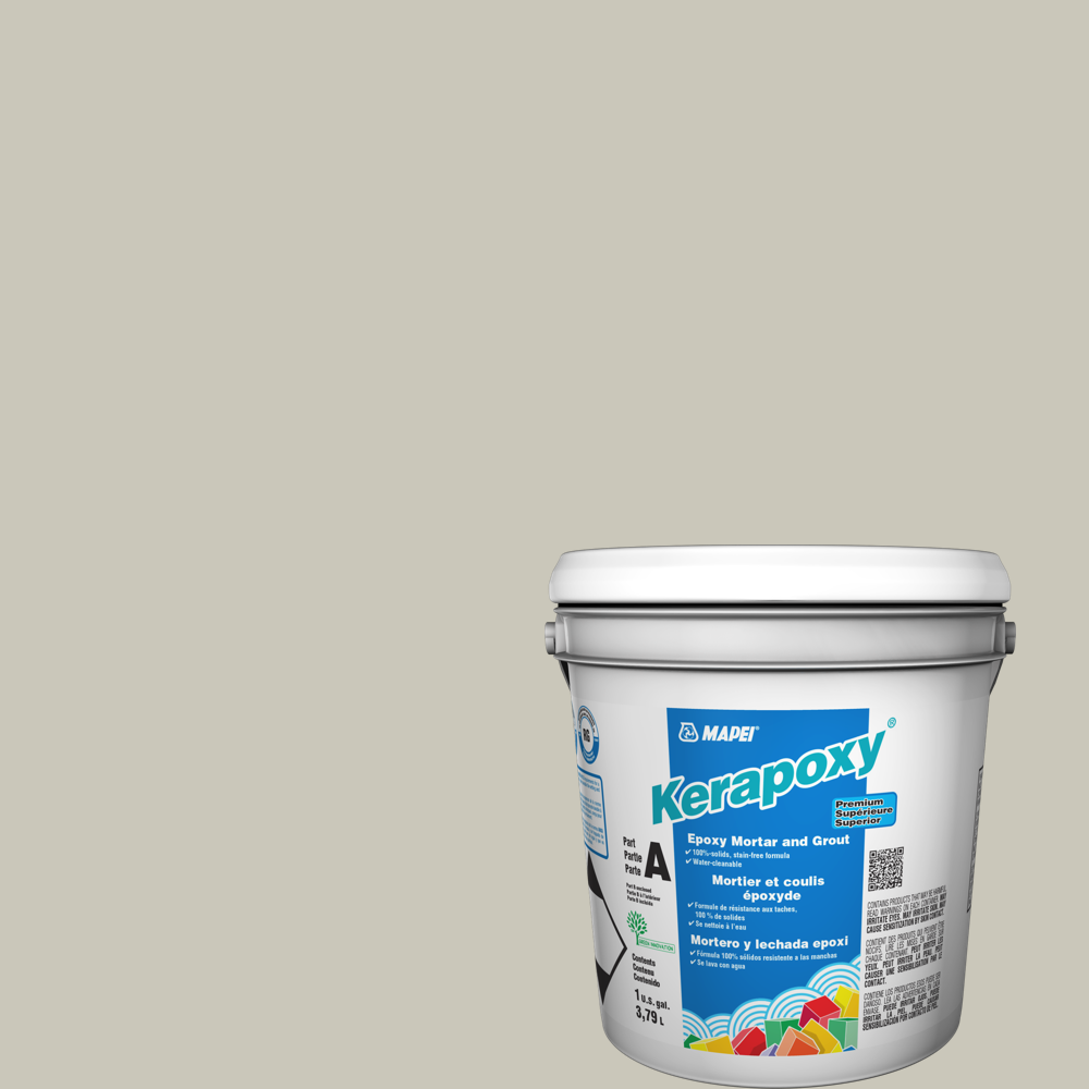 Kerapoxy Kit Premium Epoxy Grout #01 Alabaster 3.79 L