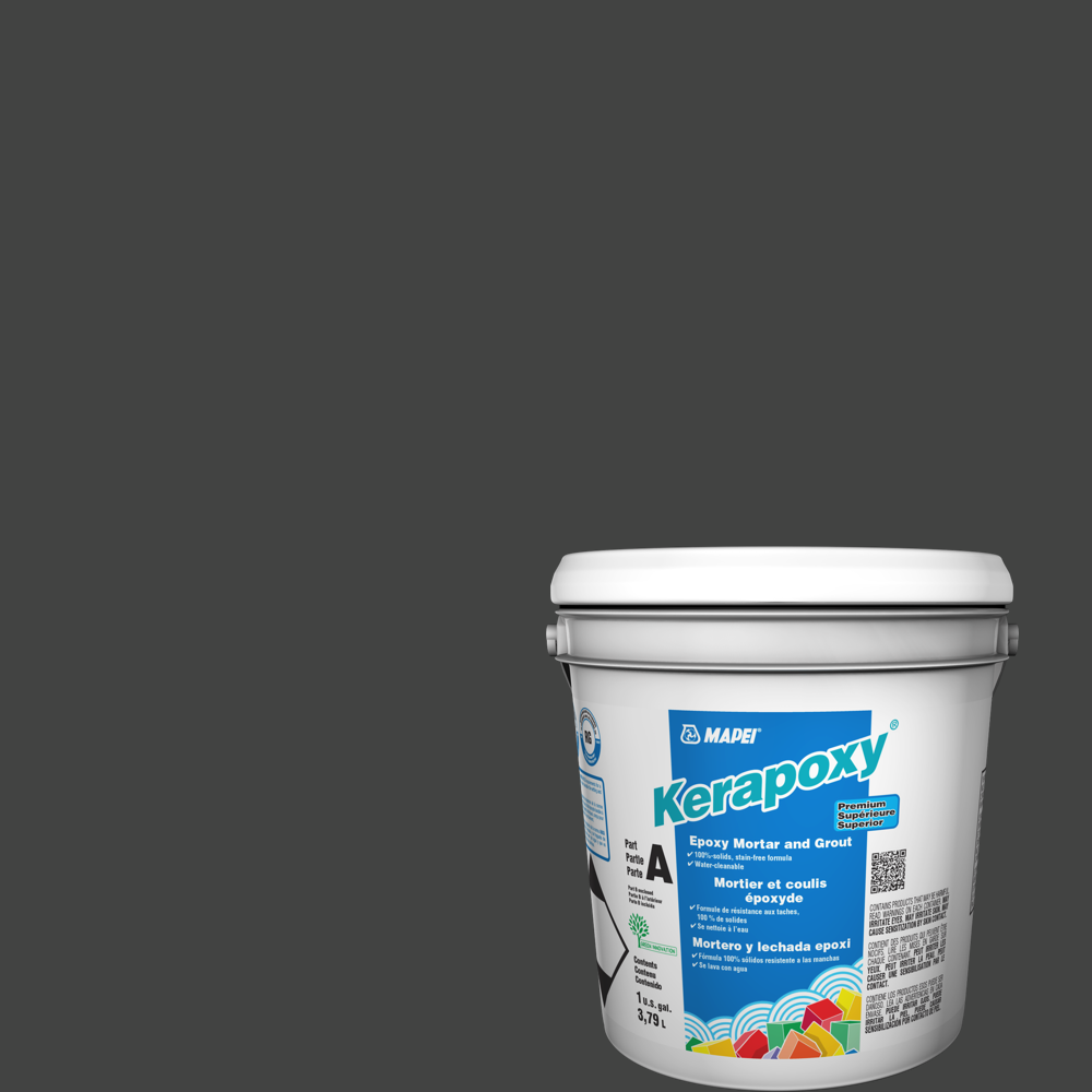 Kerapoxy Kit Premium Epoxy Grout #10 Black 3.79 L