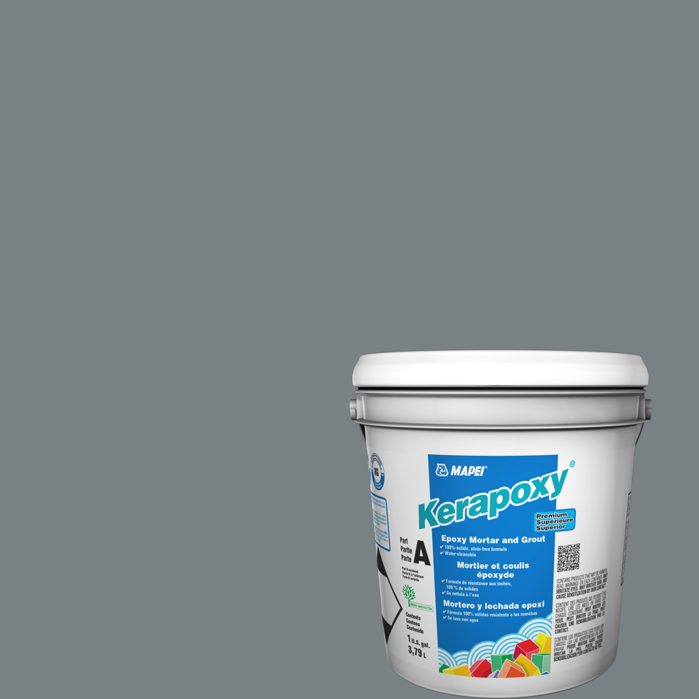 Kerapoxy Kit Premium Epoxy Grout #19 Pearl Grey 3.79 L