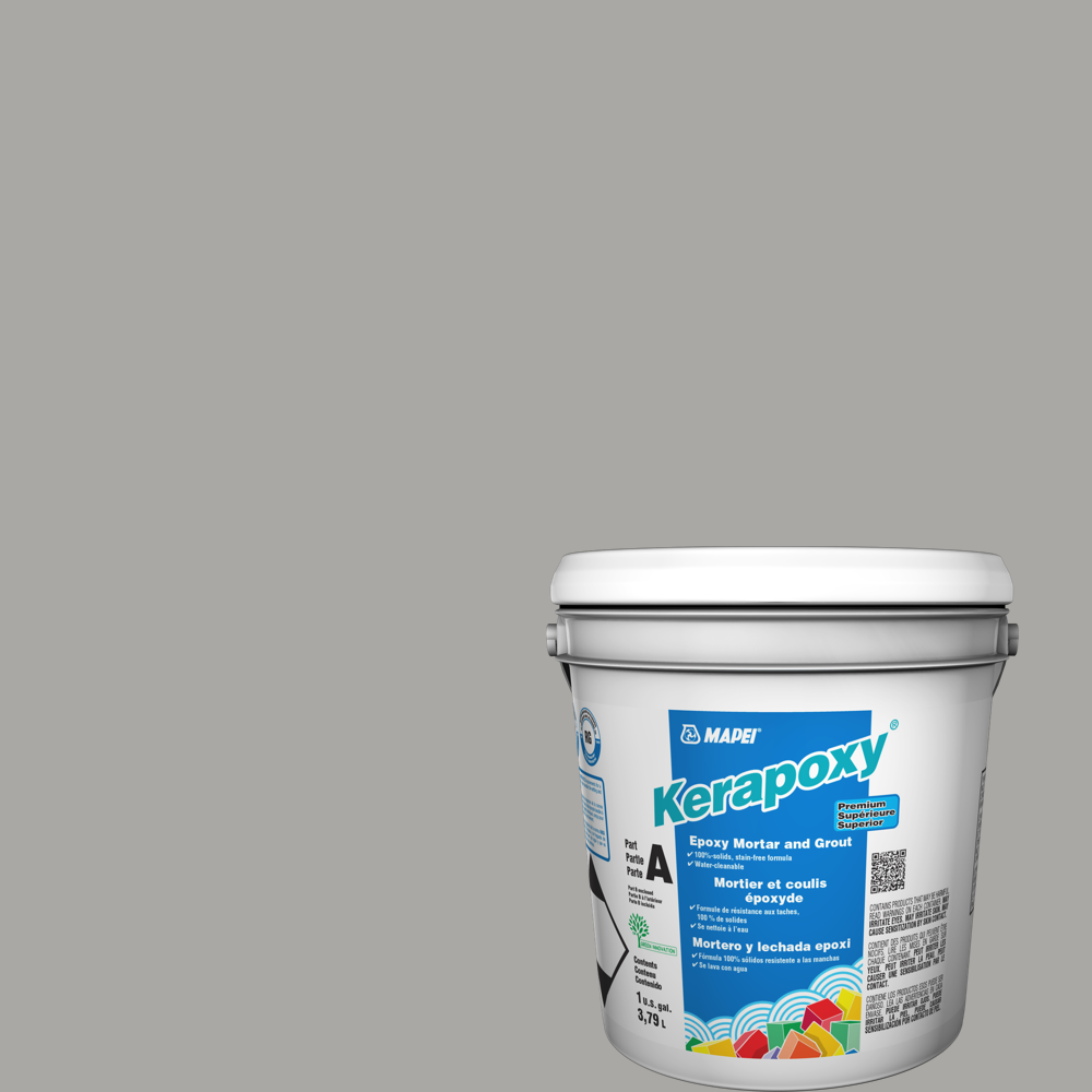 Kerapoxy Kit Premium Epoxy Grout #27 Silver 3.79 L