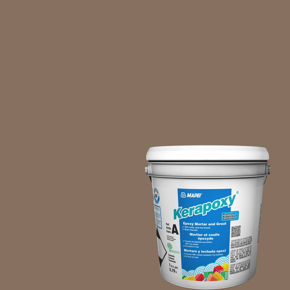 Kerapoxy Kit Premium Epoxy Grout #42 Mocha 3.79 L