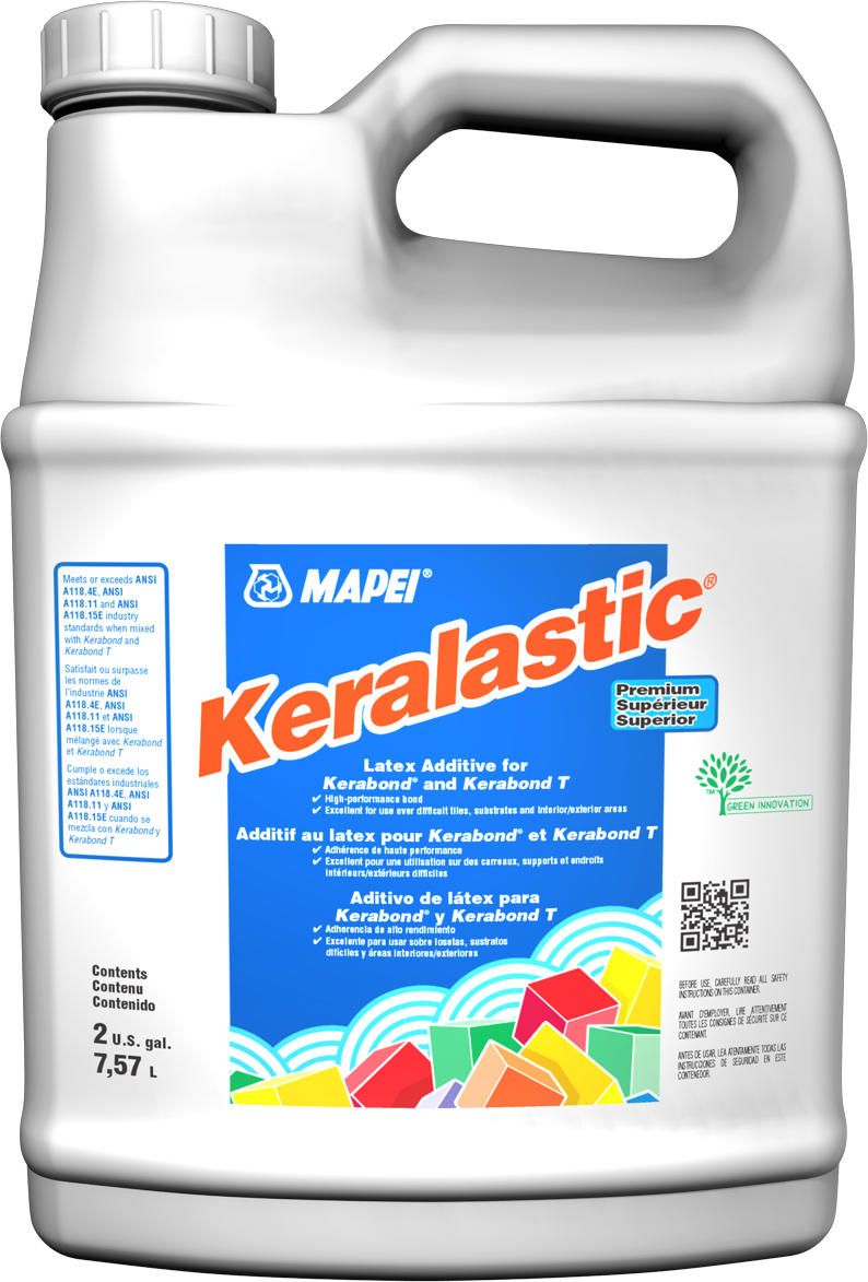 Keralastic Additif au latex flexible de qualité supérieure - 7.57 L