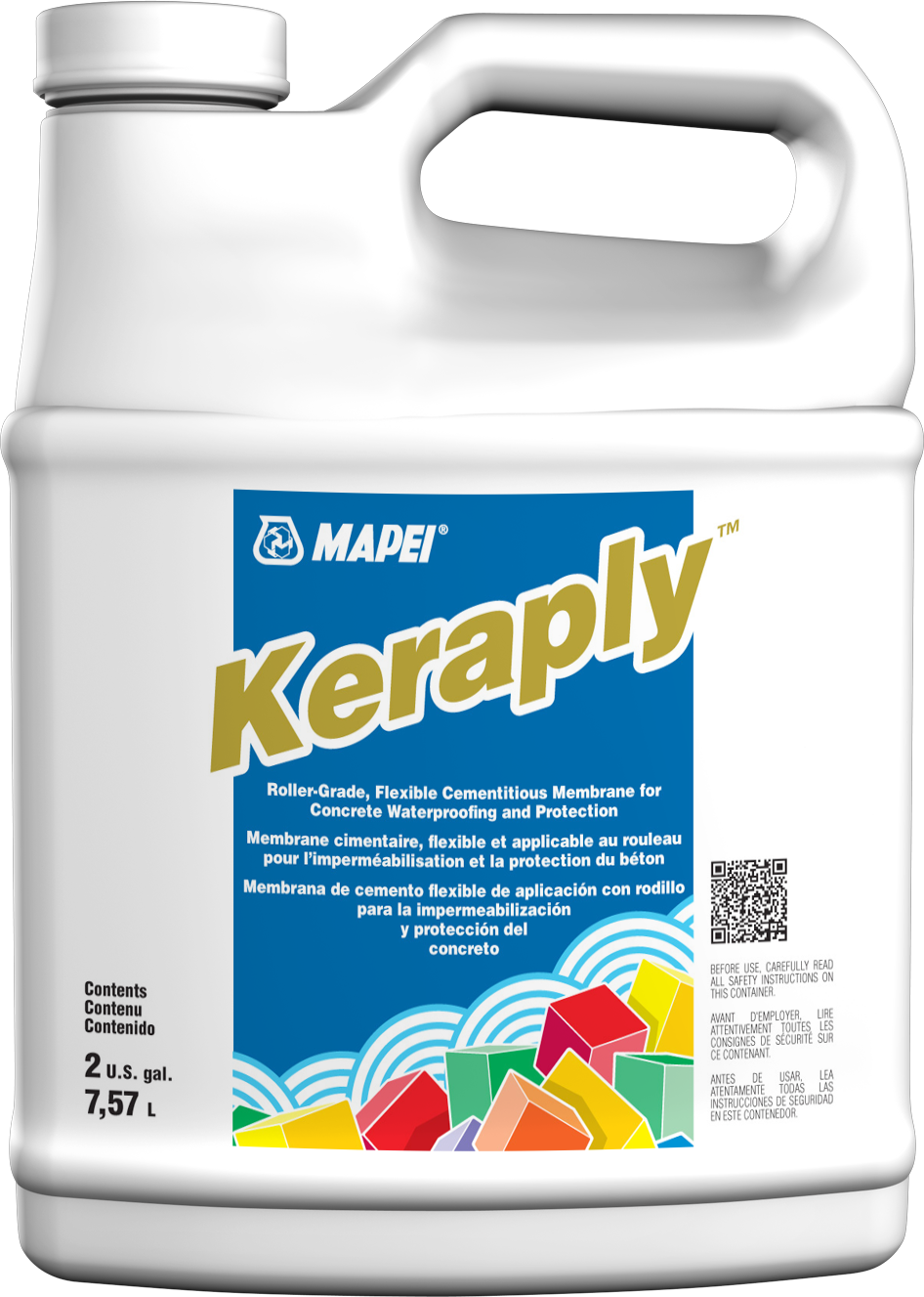 Keraply Additif au latex de qualité professionnelle - 7.57 L