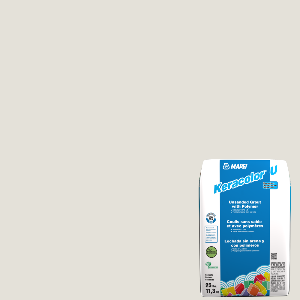 Mapei Keracolor U Unsanded Grout with Polymer #5220 Eggshell 25 lb